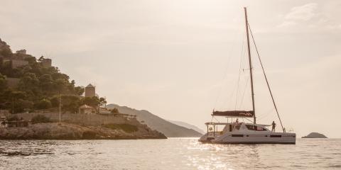 Athens Zea Sailing catamaran